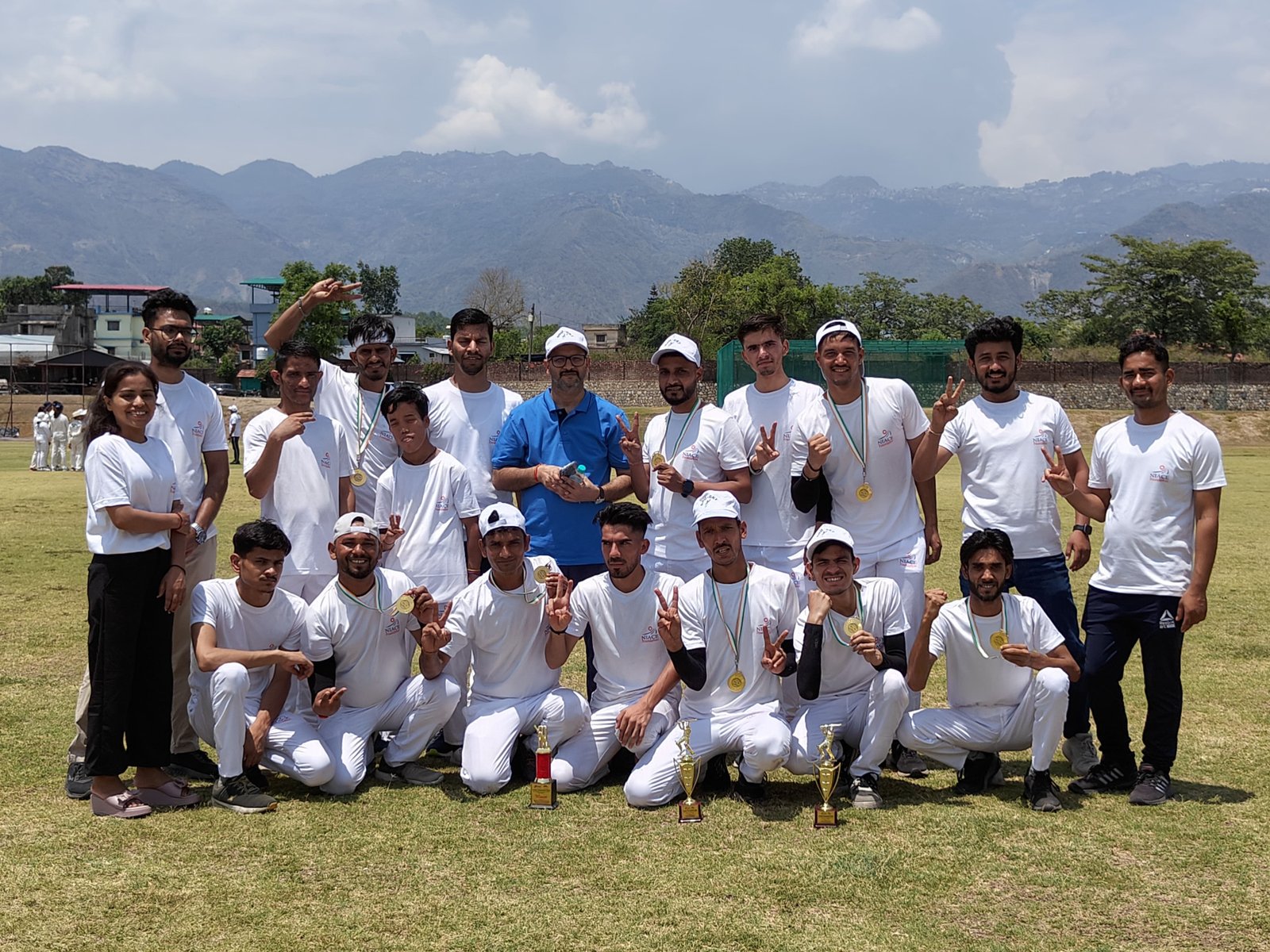 Cricket Tournament organized by SPMU, DDU-GKY Uttarakhand