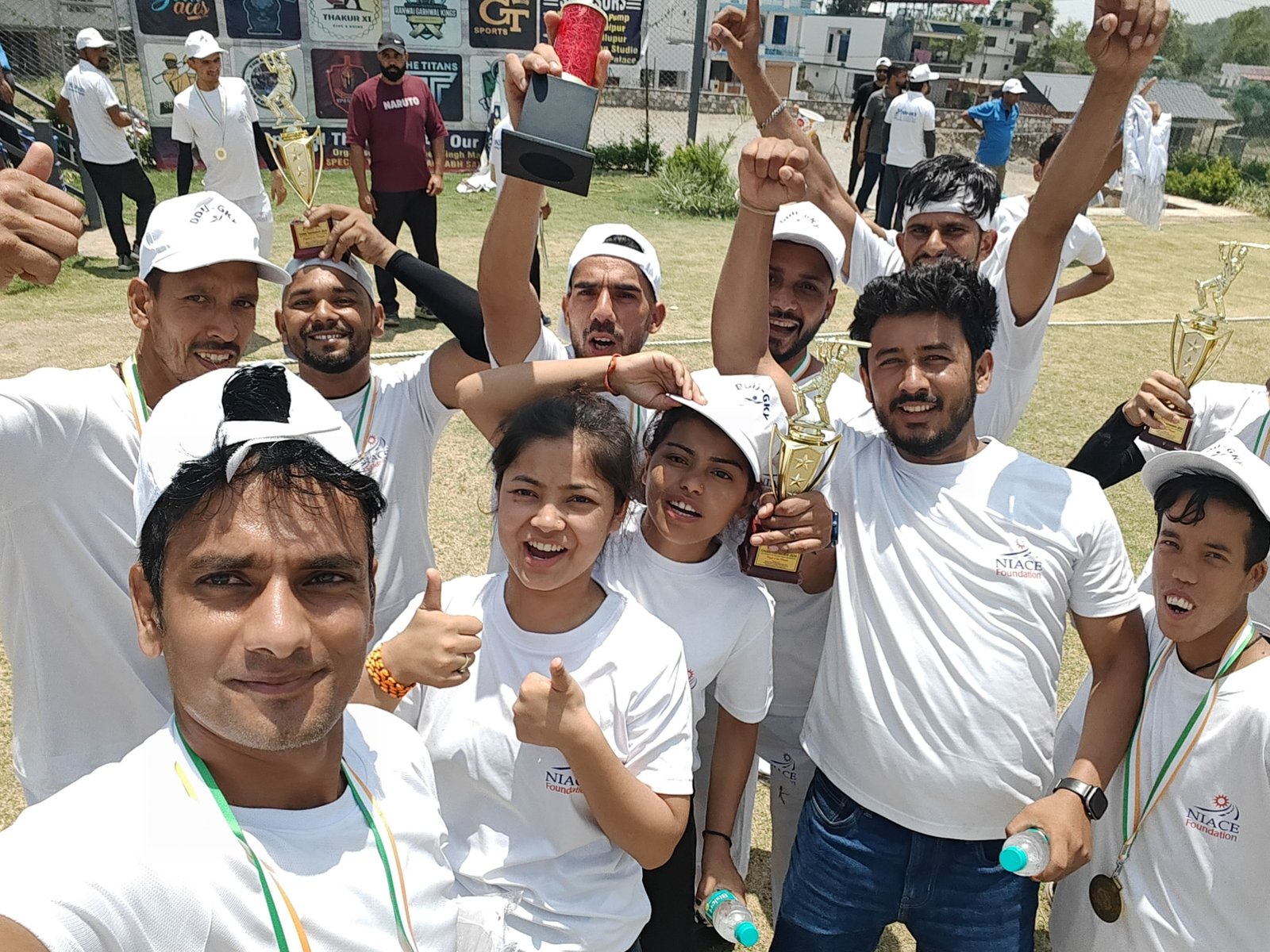 Cricket Tournament organized by SPMU, DDU-GKY Uttarakhand