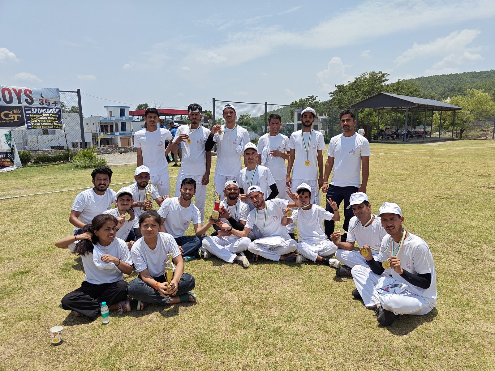 Cricket Tournament organized by SPMU, DDU-GKY Uttarakhand