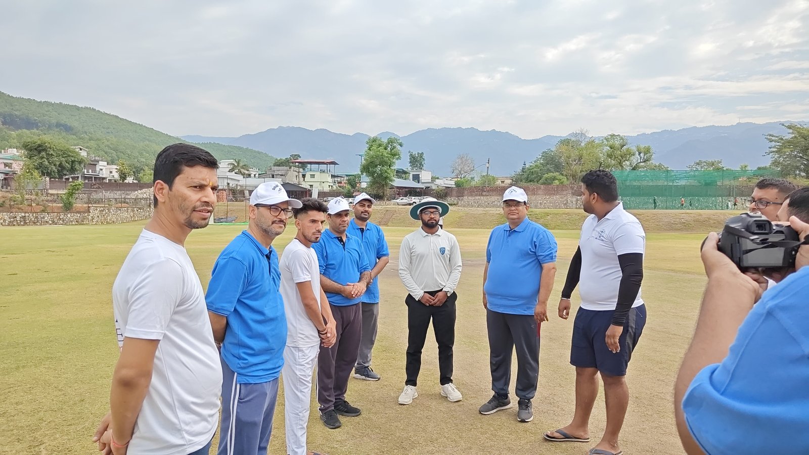 Cricket Tournament organized by SPMU, DDU-GKY Uttarakhand