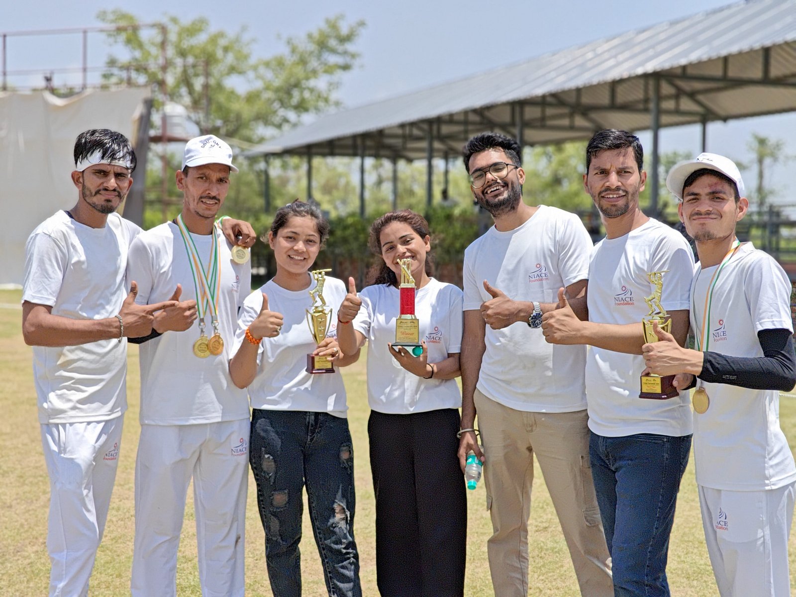 Cricket Tournament organized by SPMU, DDU-GKY Uttarakhand