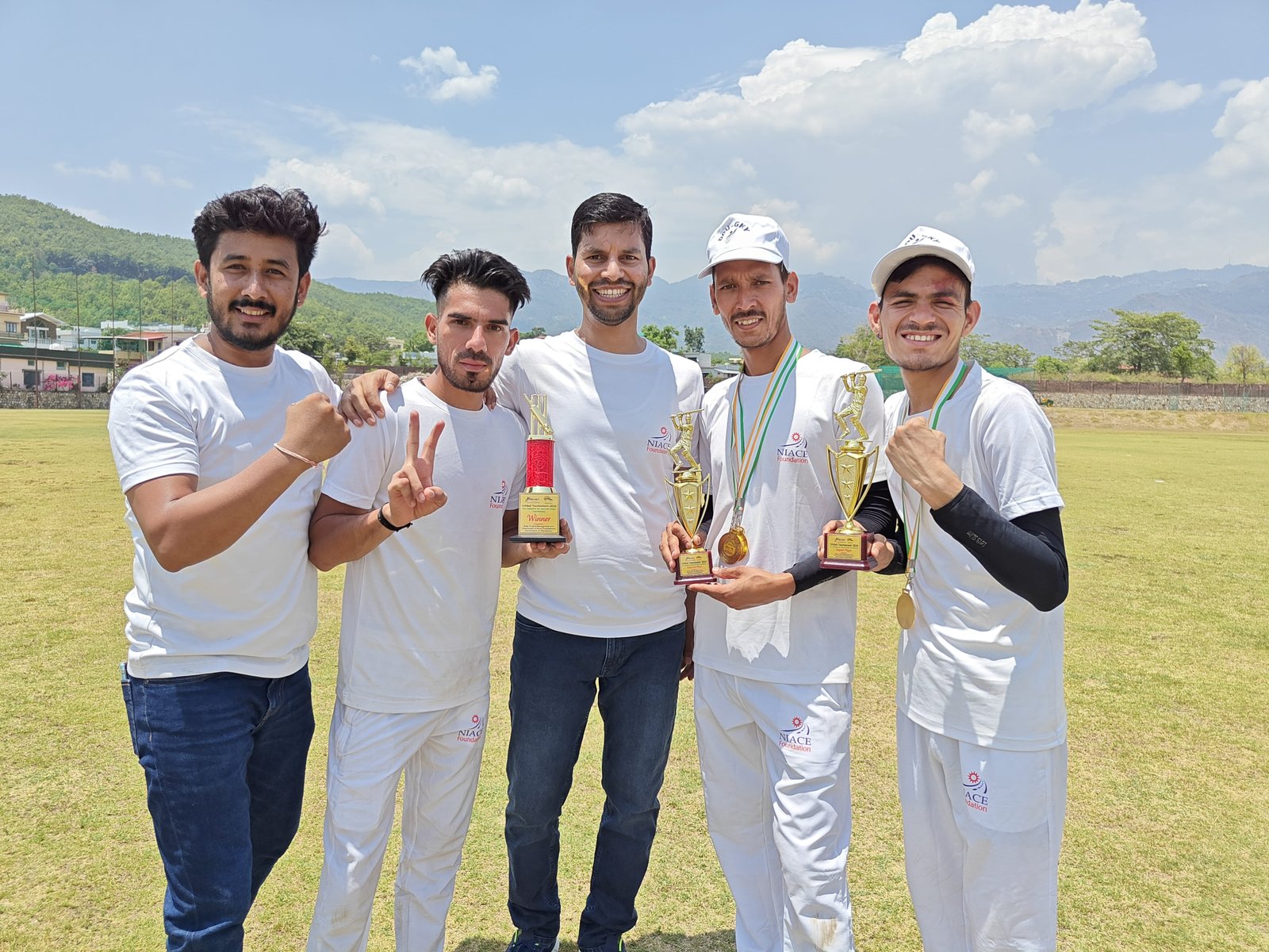 Cricket Tournament organized by SPMU, DDU-GKY Uttarakhand